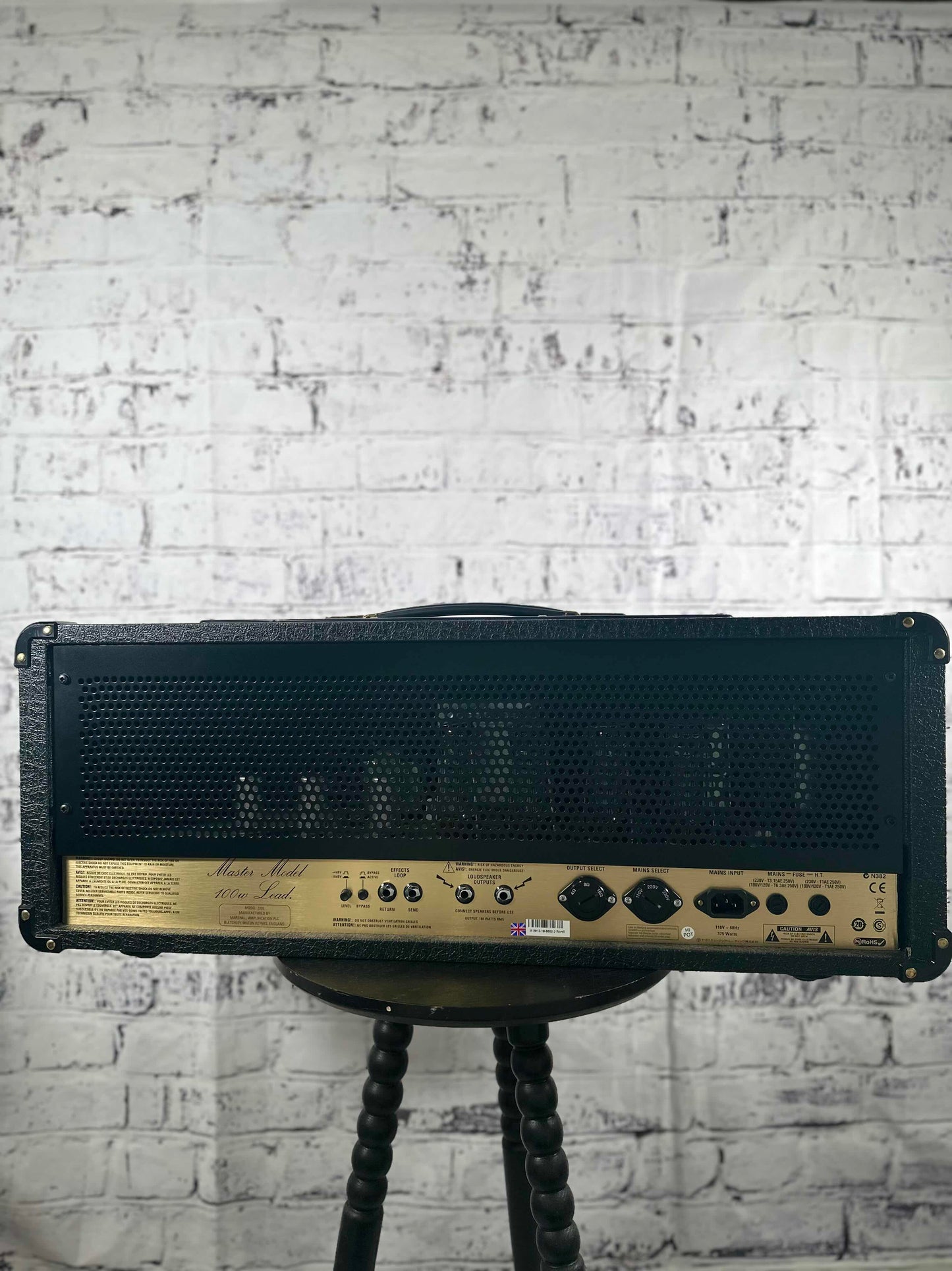 Marshall JCM800 Lead Series 2203X Reissue 100-Watt Guitar Amp Head 2002 - Present - Black