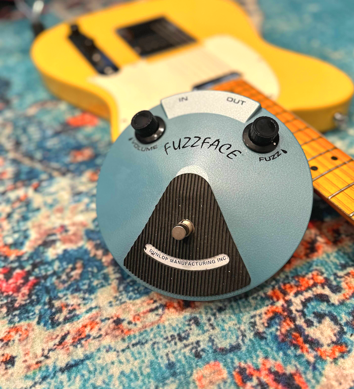 Dunlop JHF1 Jimi Hendrix Signature Fuzz Face 2007 - Present - Blue