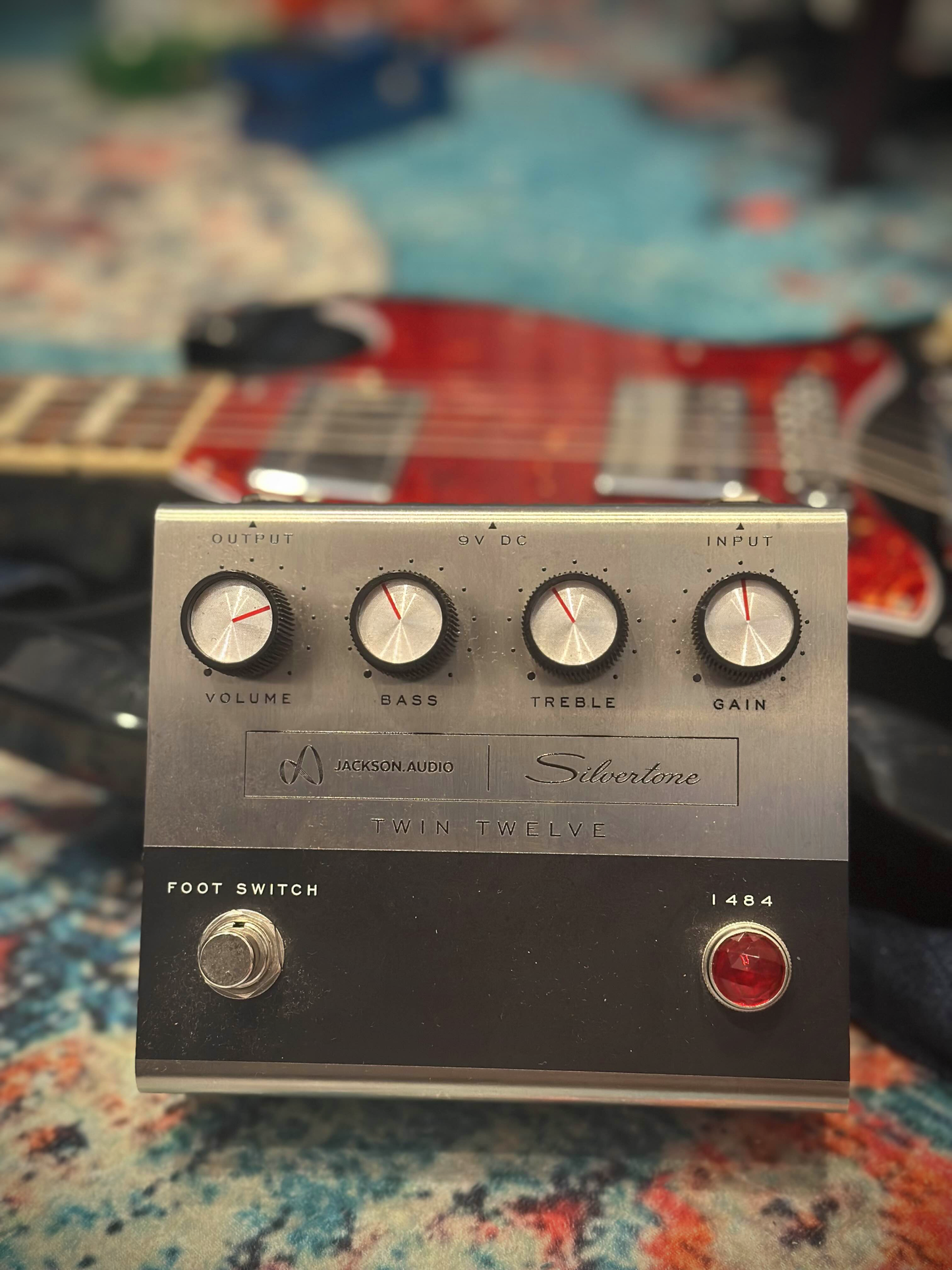 Jackson Audio 1484 Twin Twelve Pedal 2022 - Present - Silver / Black