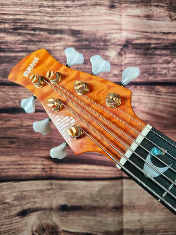 Yamaha TRB-JP2 John Patitucci Signature 6-String Bass 2010s - Transparent Amber
