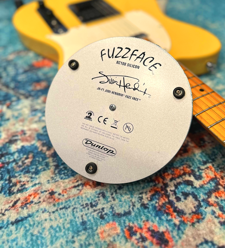Dunlop JHF1 Jimi Hendrix Signature Fuzz Face 2007 - Present - Blue