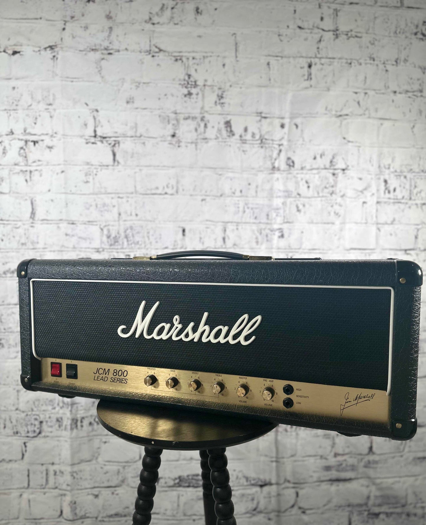 Marshall JCM800 Lead Series 2203X Reissue 100-Watt Guitar Amp Head 2002 - Present - Black